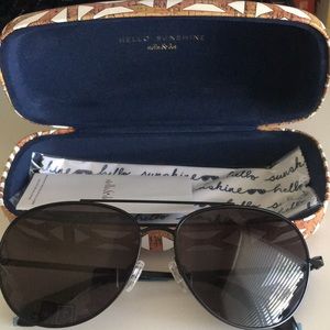 Stella & Dot Black aviators